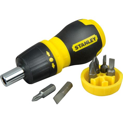 stanley stubby ratcheting screwdriver